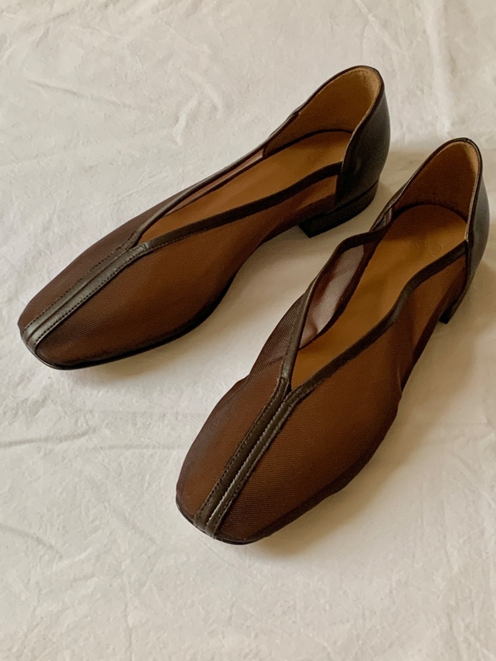 LoQ Porto Mesh Flats Espresso EU37